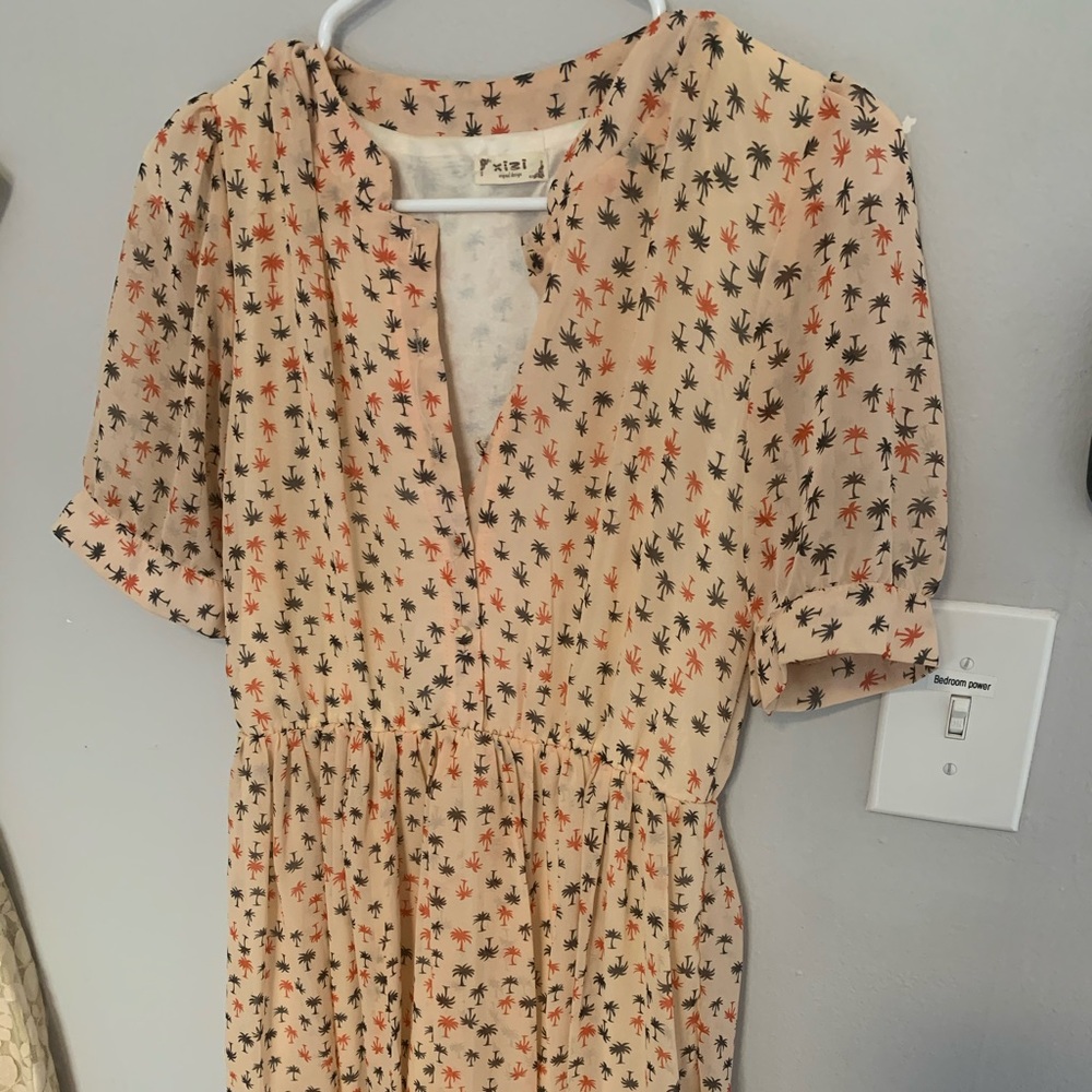 Palm tree dress